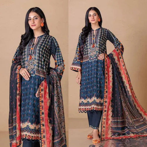 Bonanza Satrangi Winter Sale Khaddar 2023 Upto 50% Off 